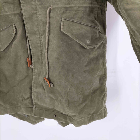 スライ SLY ミリタリーボアベスト付き フーデッドジャケット メンズ 1