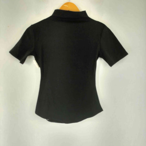 カットアウトデザイン 半袖 Tシャツ レディース