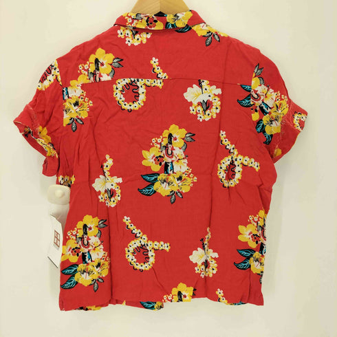 フレッドペリー FRED PERRY amy winehouse レーヨンボタニカルブラウス レディース usa6