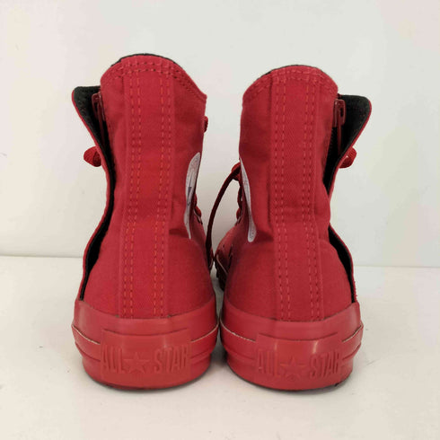 コンバースオールスター CONVERSE ALLSTAR FLAPZIP HI RED フラップジップハイ レッド ハイカットスニーカー レディース JPN:24