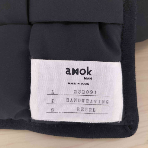amok アモク HANDWEAVING STOLE メンズ