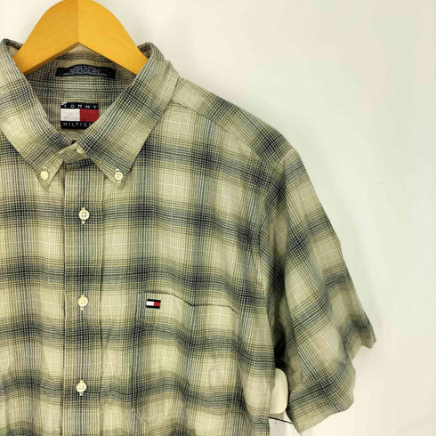 トミーヒルフィガー TOMMY HILFIGER チェック柄 S/S BD シャツ メンズ