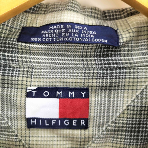 トミーヒルフィガー TOMMY HILFIGER チェック柄 S/S BD シャツ メンズ