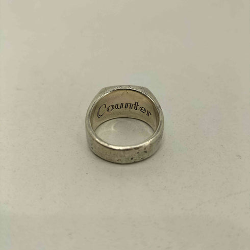 COUNTER カウンター 925 スクエア シグネット リング メンズ 12号