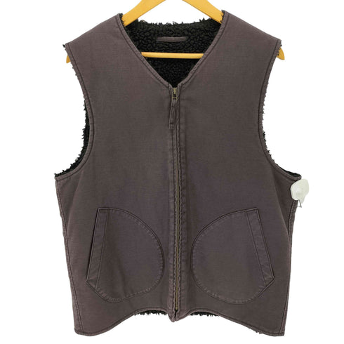 アダムエロペワイルドライフテーラー Adam et Rope WILD LIFE TAILOR バックサテン デッキ ベスト メンズ JPN:L