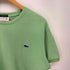 ラコステ LACOSTE EXCLUSIVE EDITION ロゴ 刺繍 鹿の子 クルーネック S/S Tシャツ メンズ import:XL