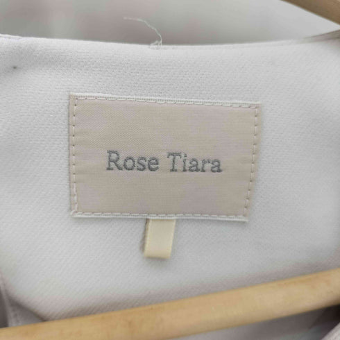 ローズティアラ Rose Tiara リボン付き ノースリーブ ワンピース レディース JPN:42