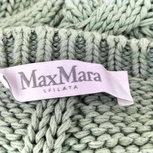 マックスマーラ MAX MARA 23SS サマーショート ケーブルニット レディース