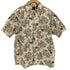 ギャップ Gap OLD 紺タグ ハイビスカス 総柄 アロハシャツ メンズ import:M