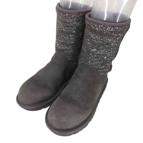 アグ UGG Lyla スエード スパンコール ショートブーツ レディース 22