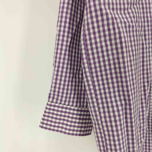 エルエルビーン L.L.Bean wrinkle free リンクルフリー コットンボタンダウンチェックシャツ メンズ 16 1/2-33