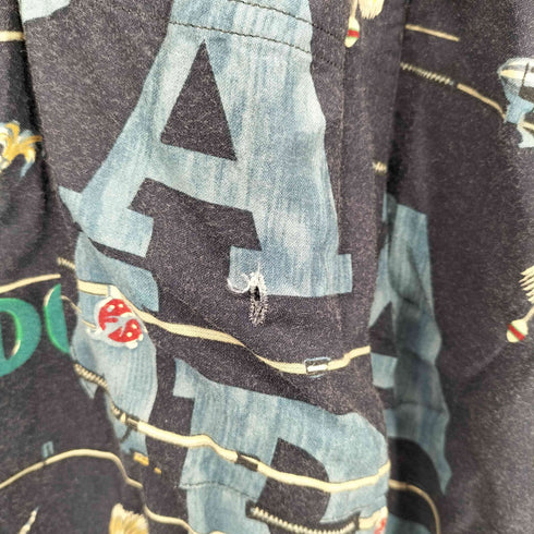 ペンドルトン PENDLETON 90-00s 総柄レーヨンオープンカラーシャツ メンズ import:XL
