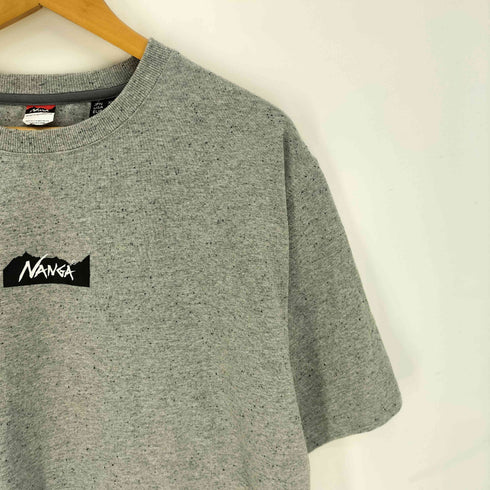 ナンガ NANGA ECO HYBRID MT LOGO TEE エコハイブリッド マウンテンロゴTシャツ メンズ JPN:XL