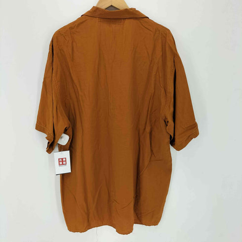 MAHARAJA マハラジャ 80-90s ステッチワーク オープンカラーシャツ メンズ