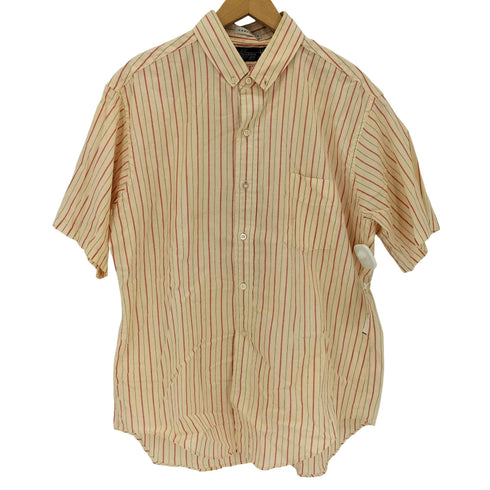 ヴァンヒューゼン VAN HEUSEN 60-70s V-Taper Van-go ストライプ テーパードドレスシャツ メンズ JPN:L