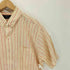 ヴァンヒューゼン VAN HEUSEN 60-70s V-Taper Van-go ストライプ テーパードドレスシャツ メンズ JPN:L