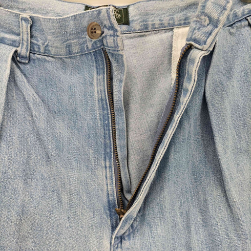 ポロカントリーラルフローレン POLO COUNTRY RALPH LAUREN 80-90s USA製 2タックデニムショーツ メンズ 34