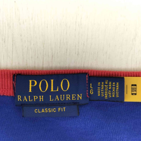 ポロラルフローレン POLO RALPH LAUREN クラシック フィット ボーダー半袖Tシャツ メンズ L