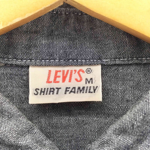 リーバイス Levis shirt family シャツファミリー 日本製 フロントポケットコットンシャツ メンズ JPN:M