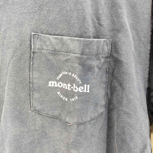 モンベル mont bell ウォッシュアウト コットン ロングスリーブT メンズ M
