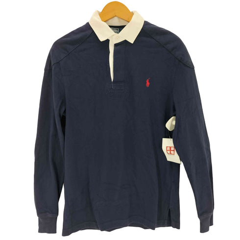 ポロバイラルフローレン Polo by RALPH LAUREN スモールポニー刺繍 ラガーシャツ メンズ S