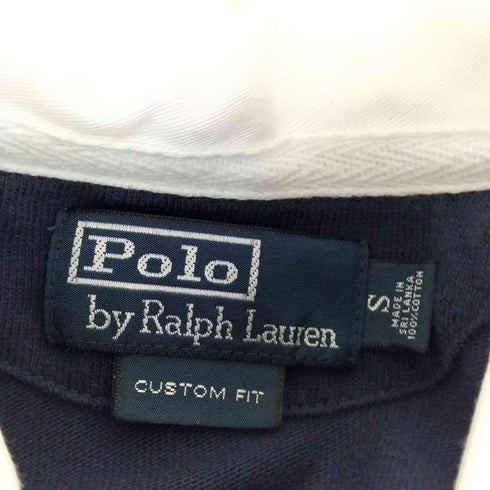 ポロバイラルフローレン Polo by RALPH LAUREN スモールポニー刺繍 ラガーシャツ メンズ S