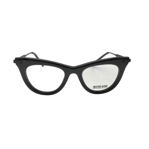 サカイ Sacai × NATIVE SONS Krasner 2 クラスナー コラボ キャットアイ シェイプ 眼鏡 メガネ メンズ 47.9□19.8-142