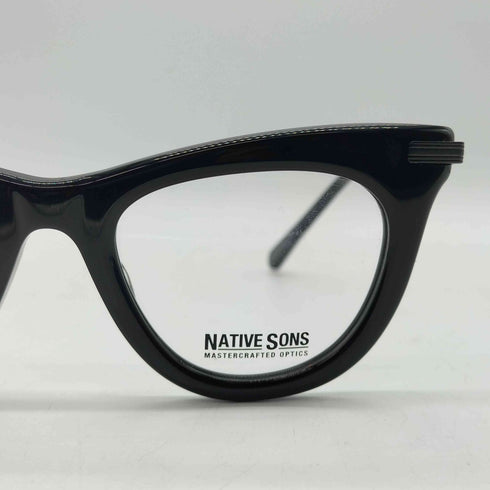 サカイ Sacai × NATIVE SONS Krasner 2 クラスナー コラボ キャットアイ シェイプ 眼鏡 メガネ メンズ 47.9□19.8-142