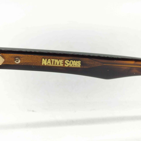NATIVE SONS ネイティブ サンズ Kowalski CMB べっ甲柄 ウェリントン 47.6□24 メンズ 47.6□24