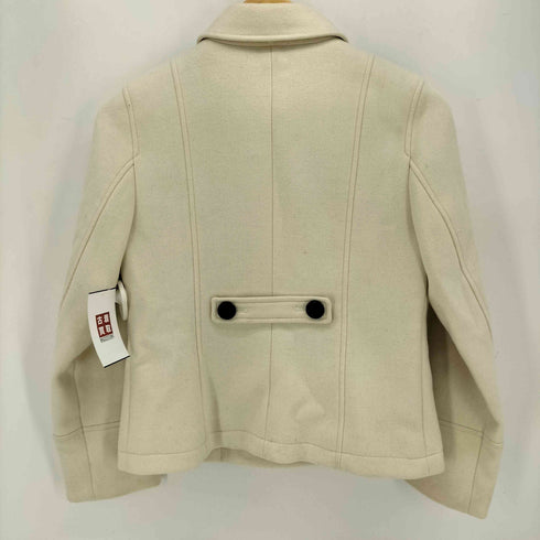 バーバリーロンドン BURBERRY LONDON 裏地ノバチェック ダブルブレスト ウール ショート コート レディース 150