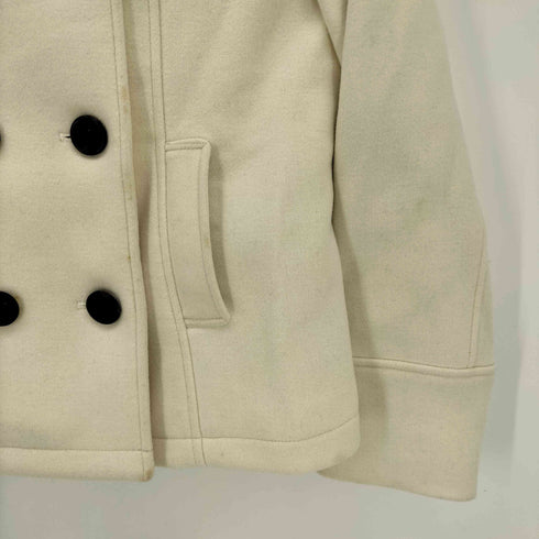 バーバリーロンドン BURBERRY LONDON 裏地ノバチェック ダブルブレスト ウール ショート コート レディース 150