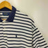 ポロラルフローレン POLO RALPH LAUREN RELAXED FIT リラックスフィット ストライプド テクスチャード ポロシャツ メンズ import:L