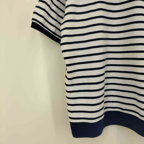 ポロラルフローレン POLO RALPH LAUREN RELAXED FIT リラックスフィット ストライプド テクスチャード ポロシャツ メンズ import:L