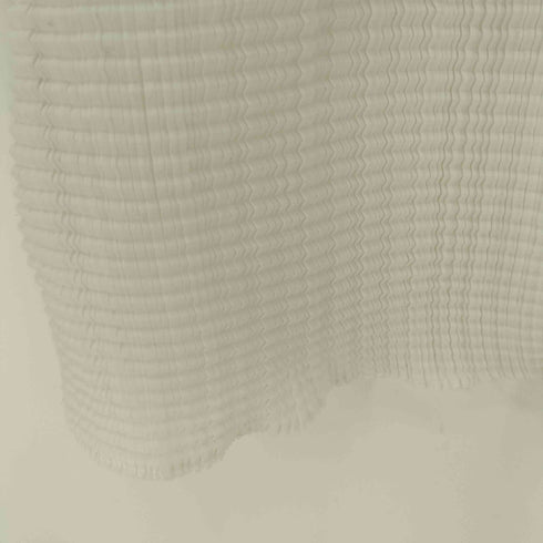 イッセイミヤケ ISSEY MIYAKE 99SS ワッフル プリーツハイネック長袖カットソー レディース JPN:M