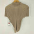 プリーツプリーズイッセイミヤケ PLEATS PLEASE ISSEY MIYAKE クラッシュ加工 ダブルカラー プリーツ半袖シャツ レディース JPN:3