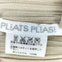 プリーツプリーズイッセイミヤケ PLEATS PLEASE ISSEY MIYAKE クラッシュ加工 ダブルカラー プリーツ半袖シャツ レディース JPN:3