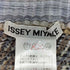 イッセイミヤケ ISSEY MIYAKE 98SS 格子柄 ワッフルプリーツ 半袖ブラウス レディース JPN:M