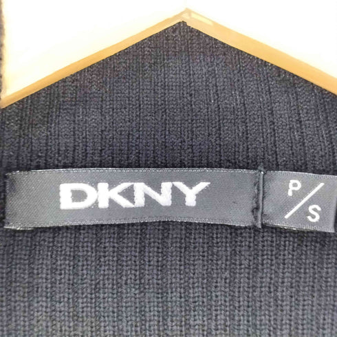 ダナキャランニューヨーク DKNY ハイネック 半袖 ニット トップス レディース import:S