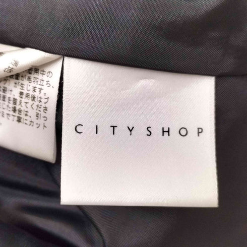 シティショップ CITYSHOP フロントタック ワイドスラックス レディース JPN:38