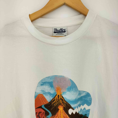 Buffer×The Land Before Time 26ss フロントプリント クルーネック 半袖 Tシャツ メンズ 5