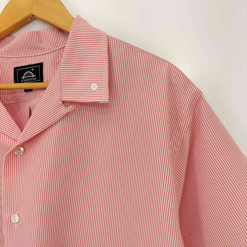 スタブリッジ STABRIDGE 26ss EVALET OPEN COLLAR S/S SHIRTS メンズ JPN:L