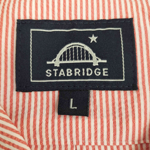 スタブリッジ STABRIDGE 26ss EVALET OPEN COLLAR S/S SHIRTS メンズ JPN:L