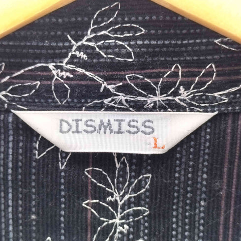 DISMISS ディスミス コーデュロイ ドットストライプ ウェスタンシャツ メンズ JPN:L