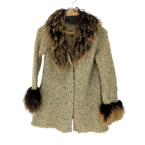 ジルスチュアート JILLSTUART フリンジニットカーディガン レディース
