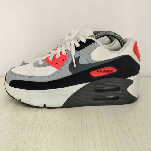 ナイキ NIKE Women's Air Max 90 LV8 Summit White/Black/Wolf Grey/Smoke Grey メンズ JPN:26