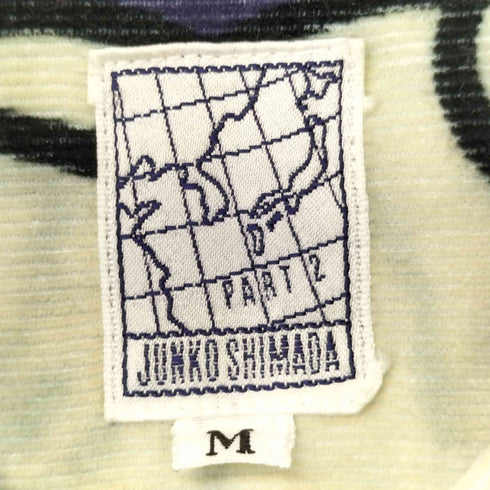 ジュンコシマダ JUNKO SHIMADA シロクマ柄 細畝 コーデュロイ 長袖シャツ メンズ JPN:M