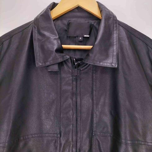 ジャックローズ JACKROSE フェイクレザー ブルゾンジャケット メンズ JPN:4