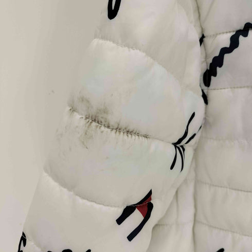 トミーヒルフィガー TOMMY HILFIGER PRIMALOFT ロゴ 総柄 中綿ジャケット メンズ XXL