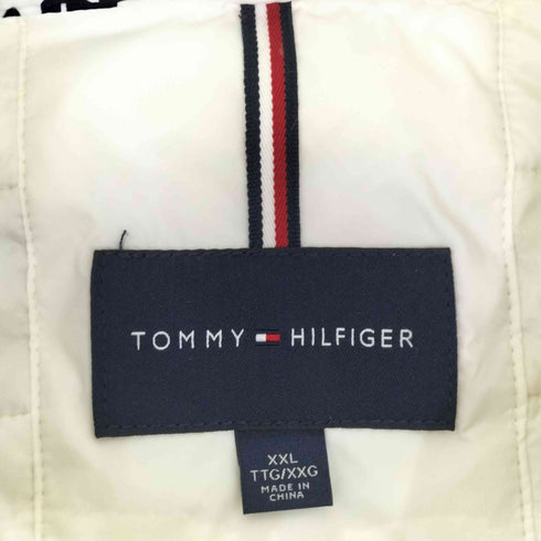トミーヒルフィガー TOMMY HILFIGER PRIMALOFT ロゴ 総柄 中綿ジャケット メンズ XXL