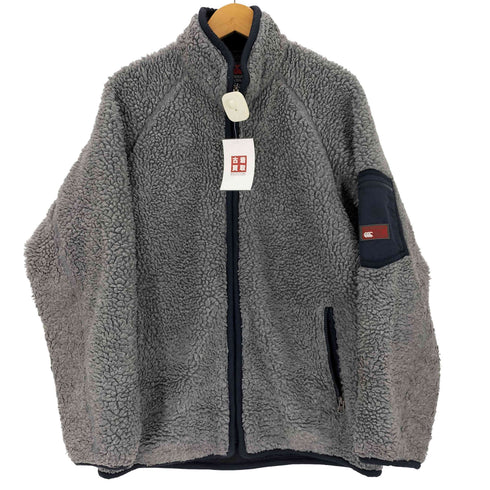 カンタベリーオブニュージーランド CANTERBURY OF NEW ZEALAND ボア フリースジャケット メンズ L
